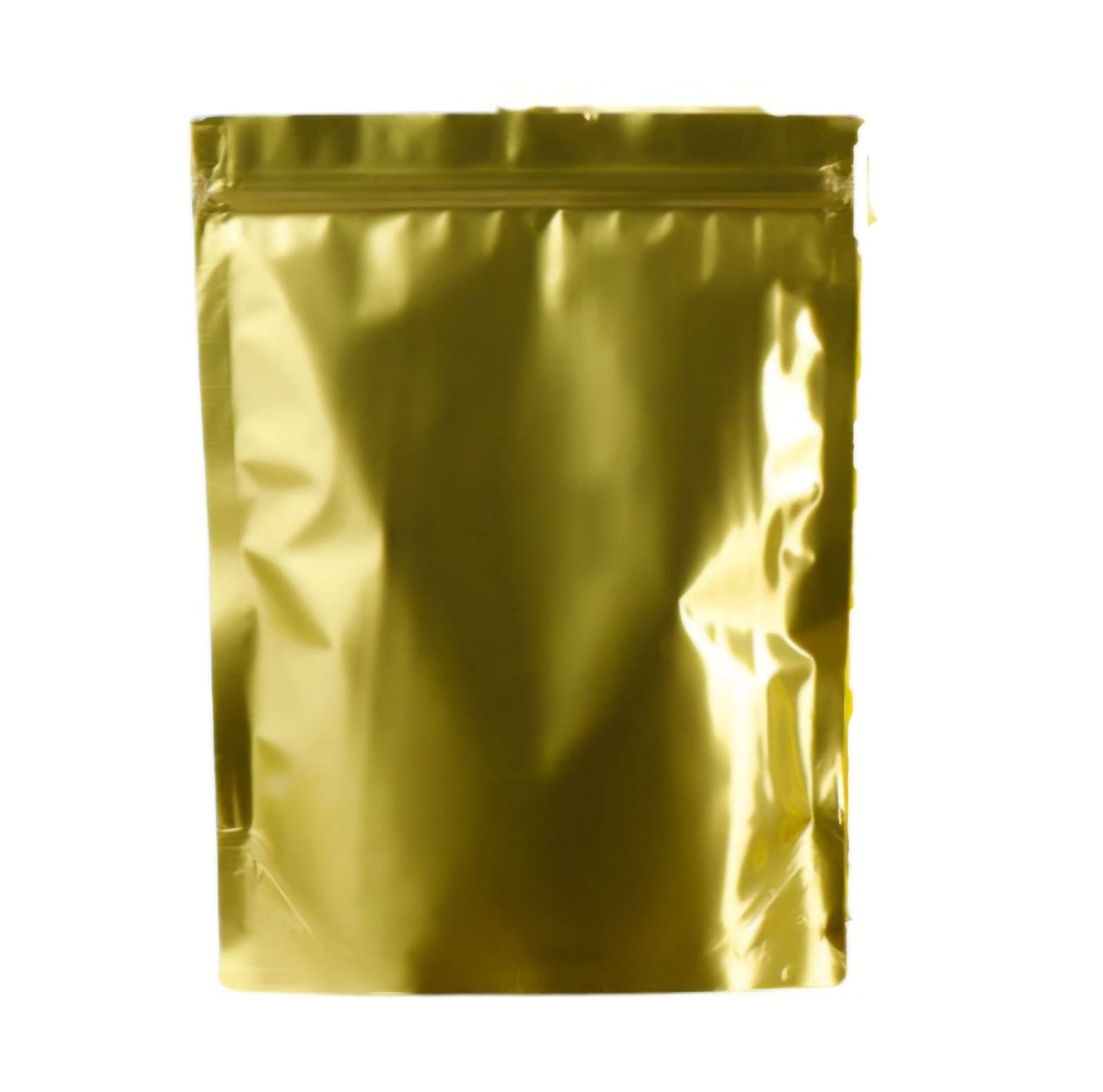 Bolsa Flex up 138 micras Dorada con zipper x 50 Unidades