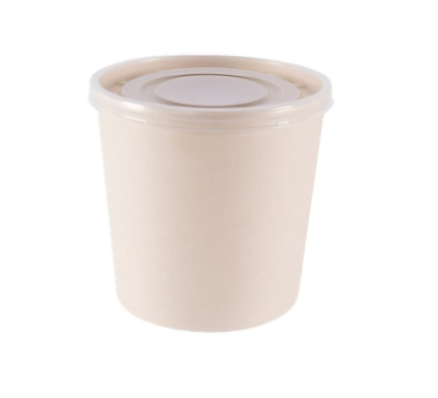 Contenedor 26 Onz carton con tapa x 25 Unidades