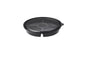 Plato redondo 5D negro con tapa hermetica x 50 unidades